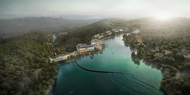 Aedas 发布中国南方世界顶级度假酒店竞赛获胜项目方案设计