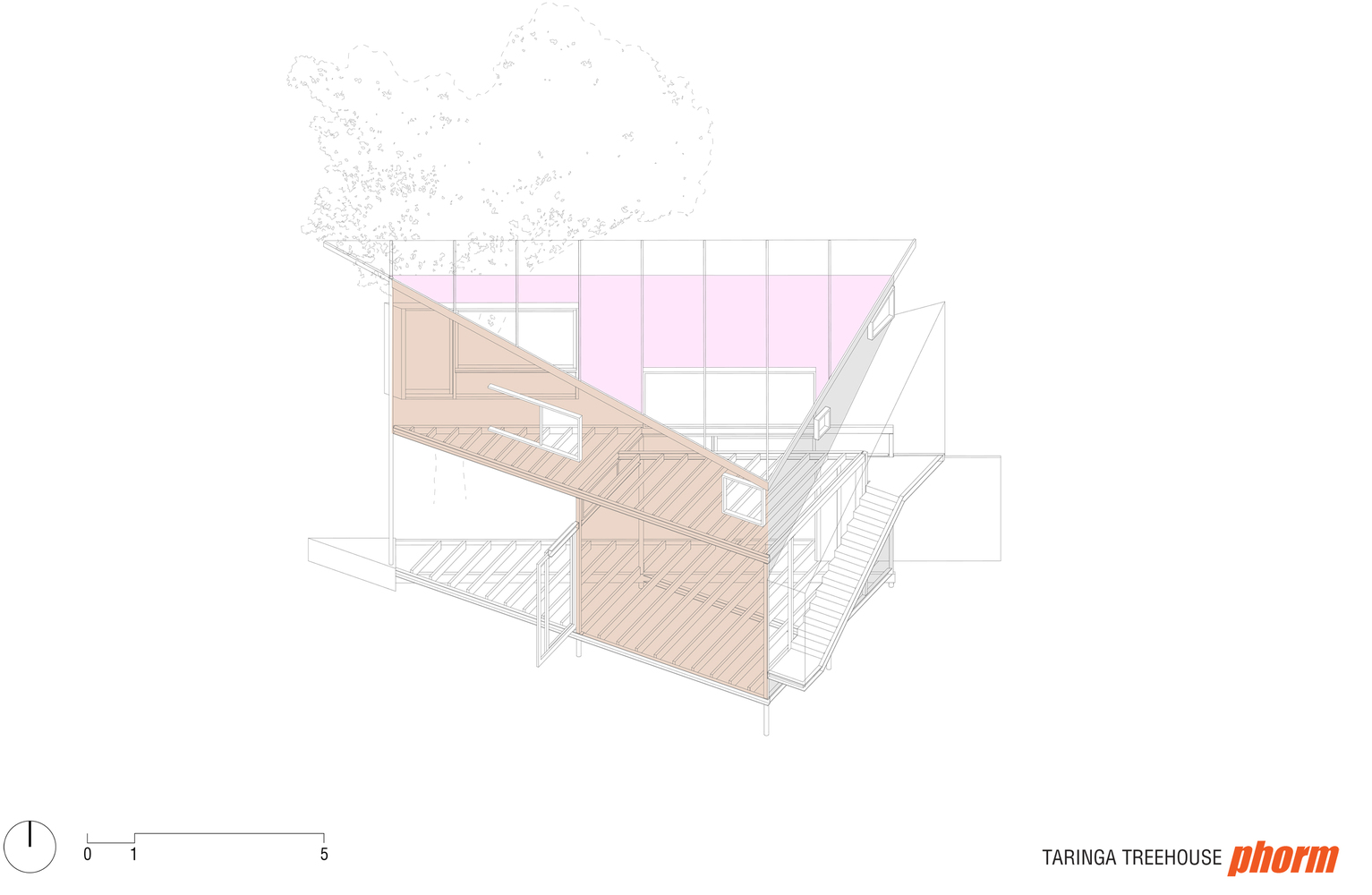 树屋 Taringa Treehouse丨Phorm architecture + design