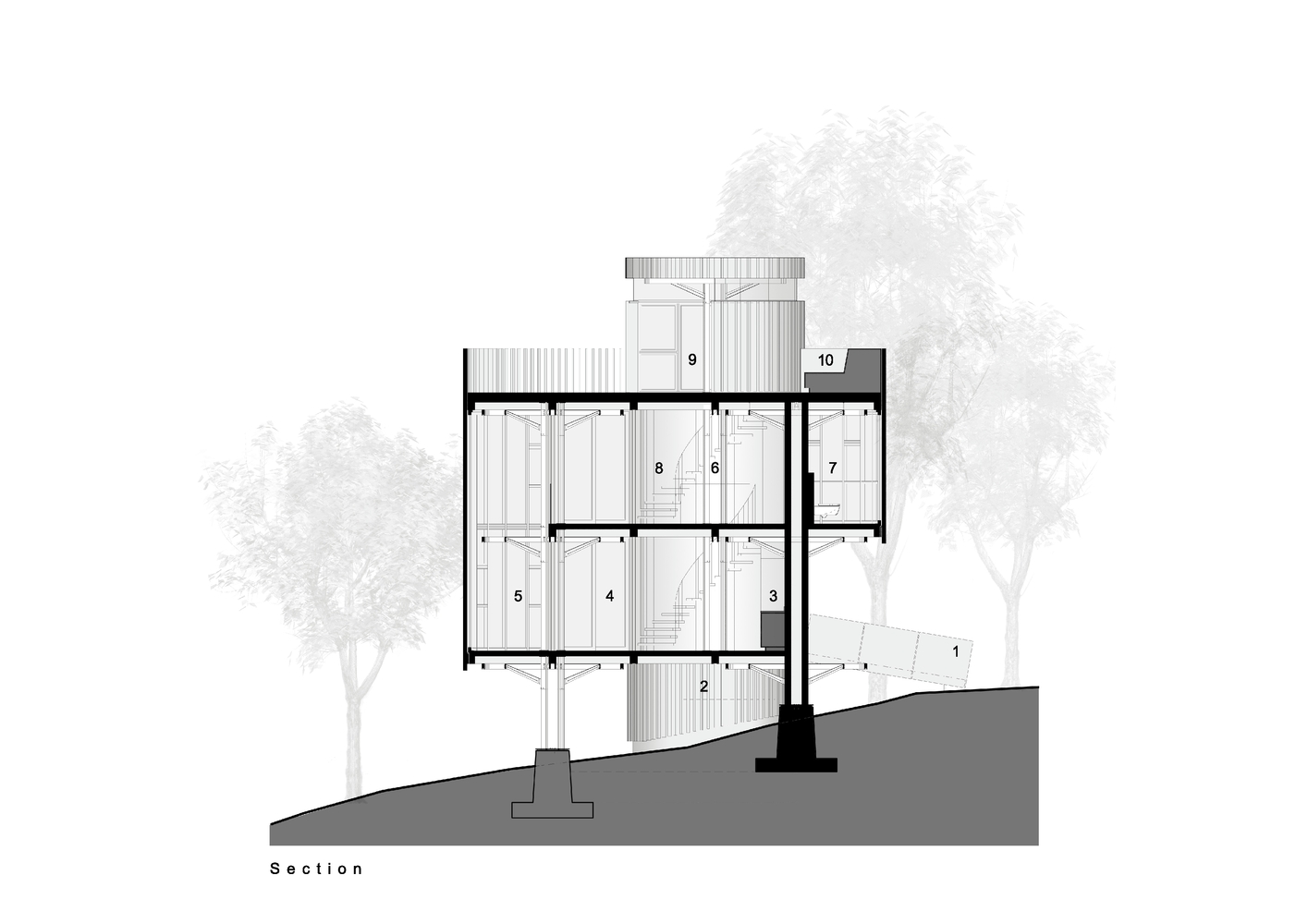 南非树屋丨Malan Vorster Architecture Interior Design
