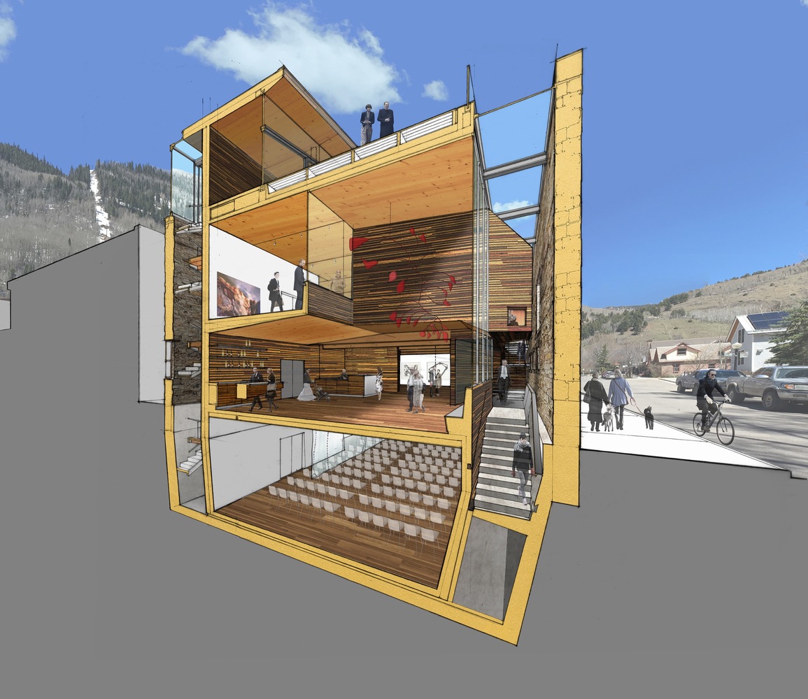 LTL Architects 的木结构赢得科罗拉多州特柳赖德艺术中心竞赛