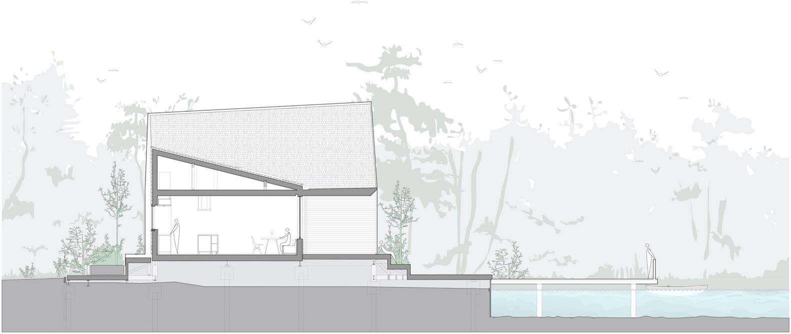 池塘小宅 Backwater丨Platform 5 Architects